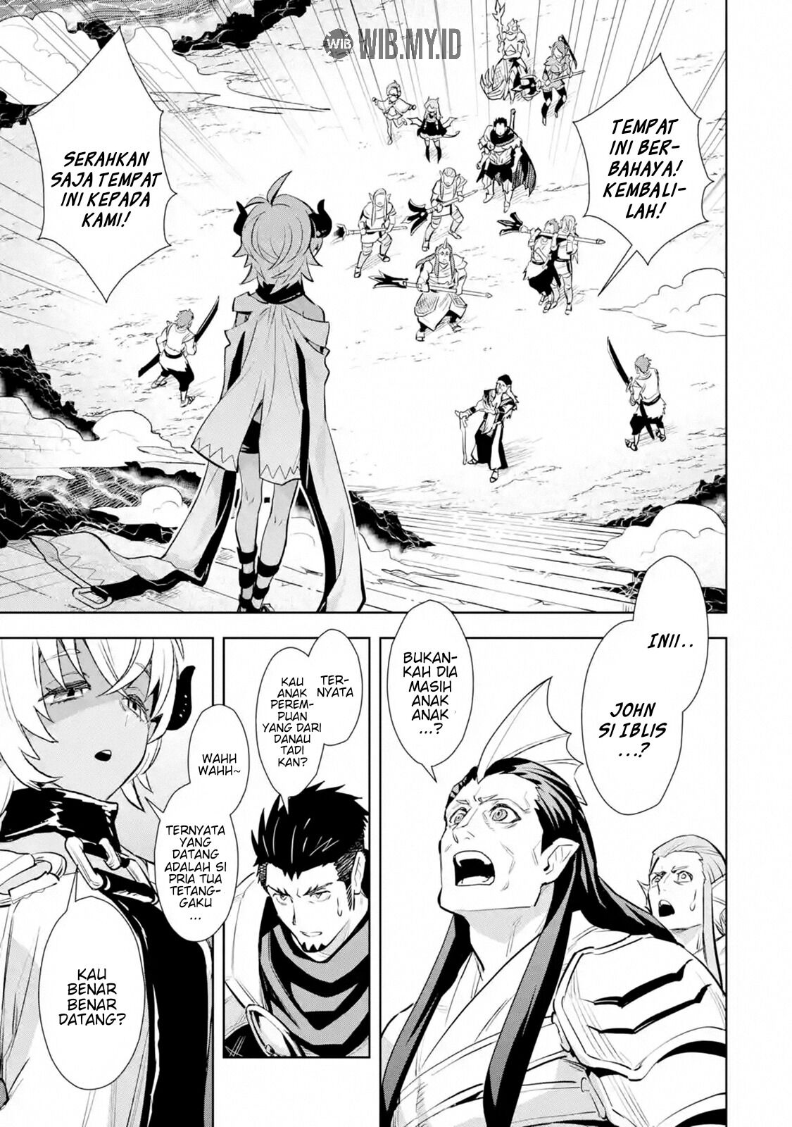 The Ultimate Middle-Aged Hunter Travels to Another World Chapter 11.1 Bahasa Indonesia